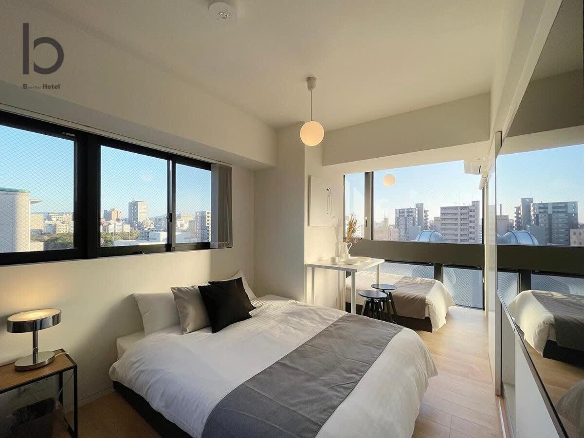 Bhotel Nekoyard - Comfortable Studio, Easy Walk To Peace Park Hiroshima Eksteriør billede